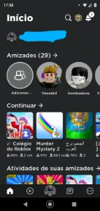 Conta roblox