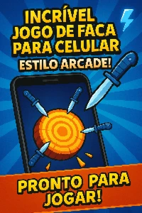 🎮 Jogo De Faca Incrível Para Celular - Estilo Arcade! 🚀 - Outros