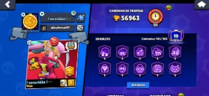 Conta de brawl stars