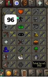 96 str 96 ranged pra venda - Runescape RS