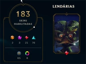 Conta LoL (League of Legends)