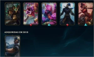 CONTA LOL DIAMANTE 4 (49 CHAMPS 19 SKINS) - League of Legends