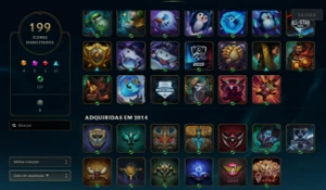 Conta 338 Skins, Platina 4 Soloq - Plat 3 Flex - League of Legends LOL