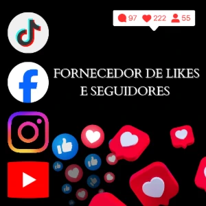 Fornecedor De Seguidores E Likes Instagram/Tiktok/Youtube - Redes Sociais