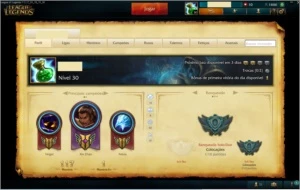 CONTA DE LOL UNRANKED+48 CAMPEÕES+9 SKINS - League of Legends