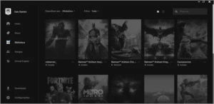 CONTA DE EPIC GAMES COM BATMA - Fortnite