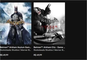 CONTA DE EPIC GAMES COM BATMA - Fortnite