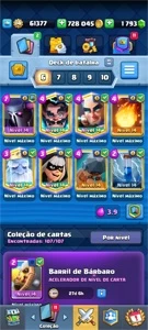 Conta com 30 cartas fulls - Clash Royale