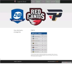 Site Completo League of Legends - Pronto para colocar no ar! LOL