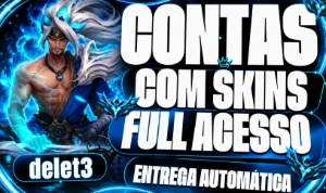 Contas Lol Com Skins | Full Acesso | Level 20 - 29 | F.A