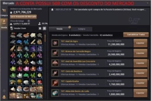 Conta Black Desert