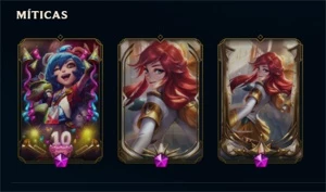 CONTA SMURF COM LUX ACADEMIA DE BATALHA PRESTÍGIO - League of Legends LOL