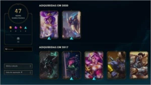 CONTA LEAGUE OF LEGENDS RARA LOL