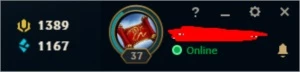 CONTA LEAGUE OF LEGENDS RARA LOL