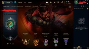 vendo conta no lol - League of Legends