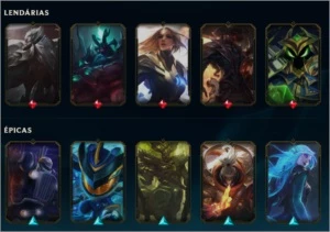 conta league of legends LOL