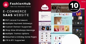 FashionHub SaaS v3.6 - Construtor de sites de comércio... - Outros