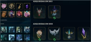 Conta DIAMANTE League of Legends LOL