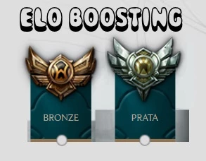 Elo job - Bronze e Prata - League of Legends LOL