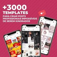 + De 3.000 Modelos 100% Editáveis Para Canva + Bonus Extra - Serviços Digitais