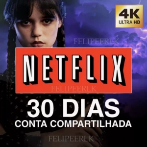Netflix 4K+ Tela Compartilhada - 30 Dias ENTREGA IMEDIATA - Assinaturas e Premium