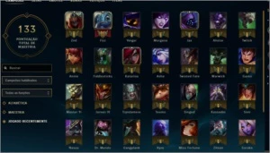 CONTA LVL 56 PRATA 3, 10 SKIN E 37 CHAMPS C/ E-MAIL - League of Legends LOL
