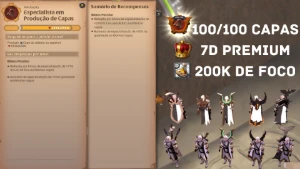 Crafter 100/100 capas - Albion Online