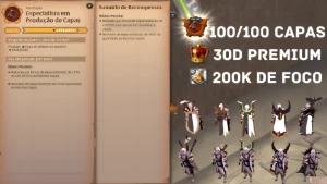 Crafter 100/100 capas - Albion Online