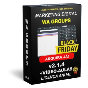 Wa Groups - Gerenciador de Grupos Zap - Lic. Anual - Outros