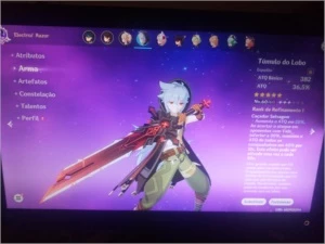 Conta Ar 33 xiao c1 jade zhong e + - Genshin Impact