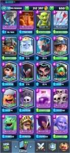Conta Clash Royale lvl12 4100 trofréus