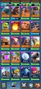 Conta Clash Royale lvl12 4100 trofréus