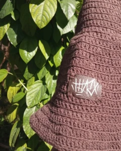 Chapéu de bruxa marrom básico - Artesanato e Personalizados