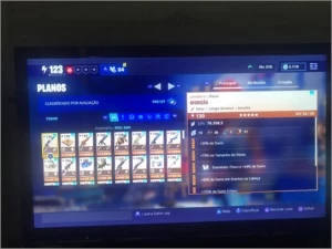 Conta Fortnite com Salve o Mundo lv 123