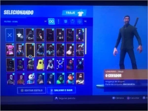 Conta Fortnite com Salve o Mundo lv 123