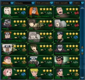 CONTA NARUTO ONLINE s366 / 135k FC - Outros