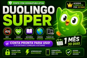 Duolingo Super 30 Dias - Assinaturas e Premium