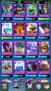 Conta Clash Royale torre nv10 10lendarias