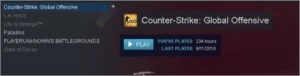 Conta CSGO Supremo - Level 19 GC (Gamers Club) + 2 Jogos - Counter Strike