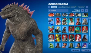 Conta Fortnite | 66 Skins | Godzilla Evolved| MelhorEntrega