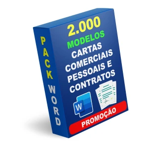 2000 Modelos de Cartas Comerciais Pessoais e Contratos - Outros