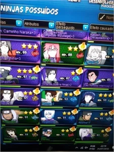 NARUTO ONLINE SERV 363 TOP 1 c/+2 acc - Outros