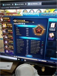 NARUTO ONLINE SERV 363 TOP 1 c/+2 acc - Outros