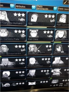 NARUTO ONLINE SERV 363 TOP 1 c/+2 acc - Outros