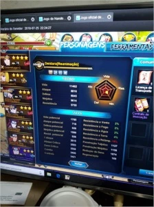 NARUTO ONLINE SERV 363 TOP 1 c/+2 acc - Outros