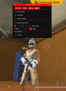 Xit 100% Hs Full Vermelho Do Uriel Xiter Disfarçado - Outros - Free Fire