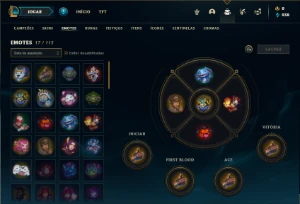 Conta Diamante 3 com 36 Champs e 4 Skins - League of Legends LOL