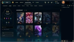 Conta lol Ouro IV /+ 130 campeões/ 84 skin/desde 2012 - League of Legends