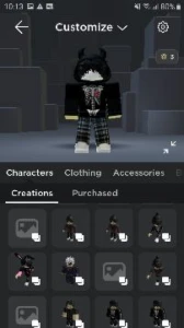 Vendo conta de roblox com itens raros