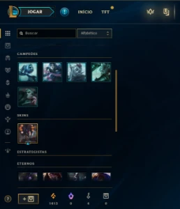 Fullacesso - Conta De 2012 - 90 Skins - Level 179 - 111 Camp - League of Legends LOL